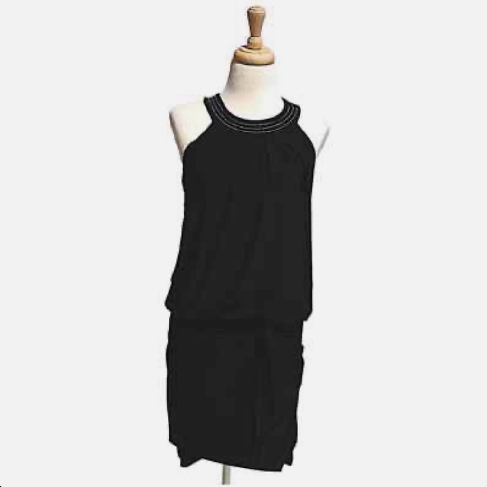 White House Black Market Black Mini Dress